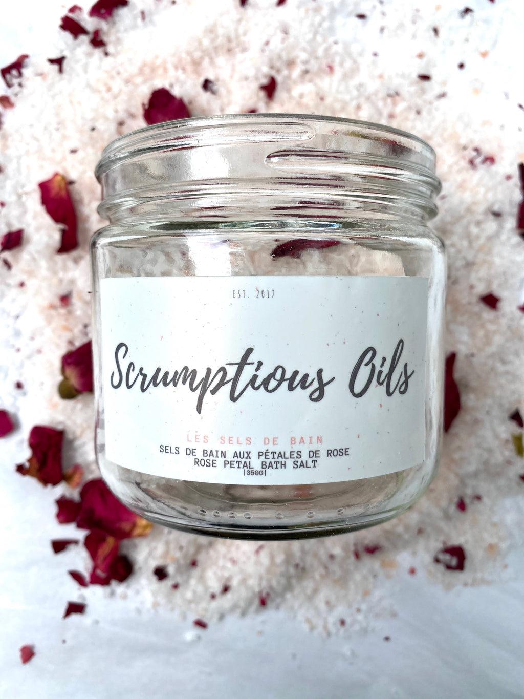 Rose Petal Bath Salts