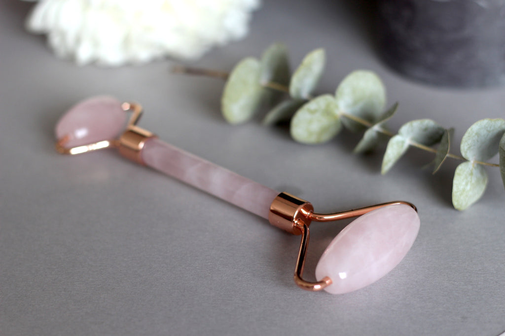 Rose Gold Quartz Roller